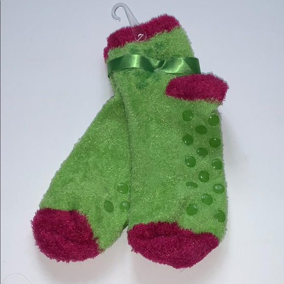 🧦 Bath & Body Works Oh So Cozy Peppermint Infused Fluffy Spa Socks - Picture 5 of 10